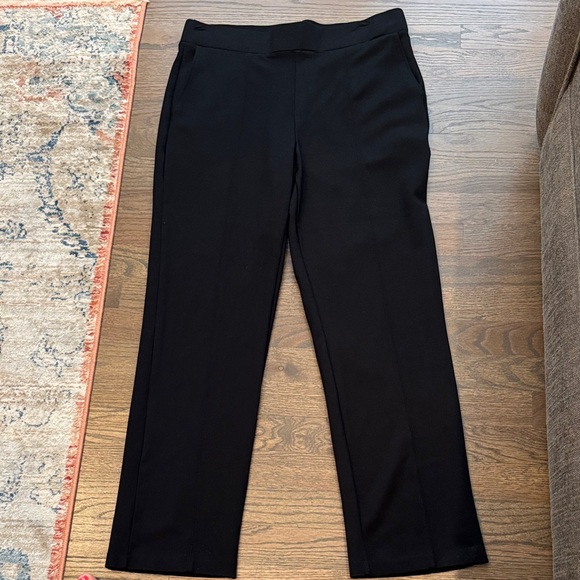 Matty M Classic Black Straight Leg Pants - Picture 1 of 3